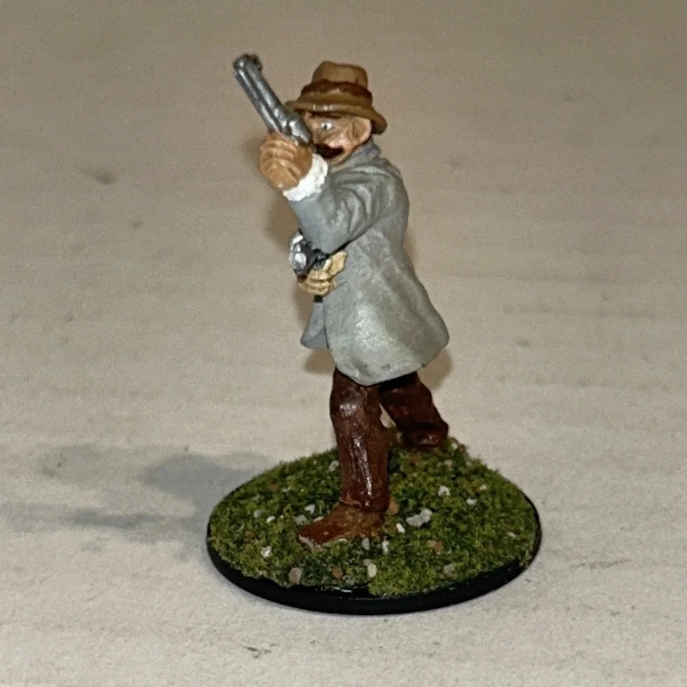 Ral Partha Warhammer Metal Painted Miniature Archaeologist‎ Adventurer Mustache